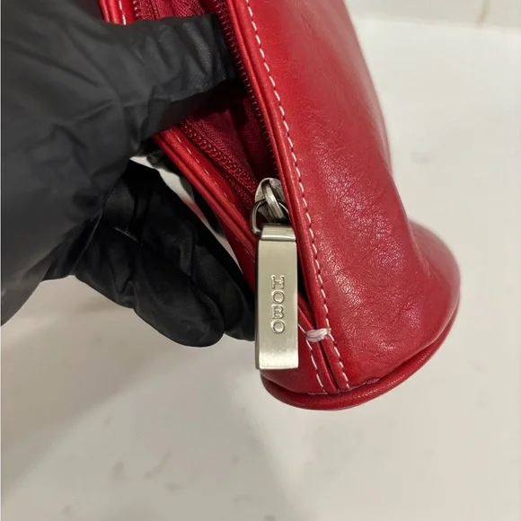 HOBO Red Leather Crossbody Bag - Picture 6 of 11